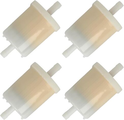 XYZIL 4X 5/16 "فلتر الوقود 12581-43012 12581-43010 13351-43010 متوافق مع كوبوتا BX22D BX23D BX24D BX24 BX25 BX1500D BX1870 BX1860 BX1830D BX1850D BX2360 BX2370 BX2660D AM876035 F912 F932 جزازة in Kuwait