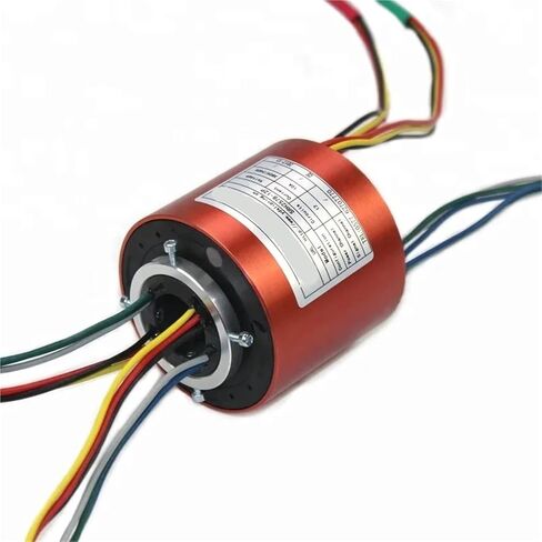 SRH2578-12p 25mm Size 12 Channels 10a 380v Electric Swivel Engineering Slip Ring in Kuwait