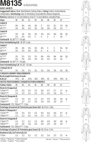 McCalls M8135MWW Men/BOY Costume, MWW (38-40-42-44), White in Saudi Arabia