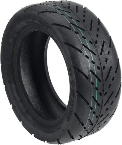 90/65-6.5 11-inch Electric Scooter Tubeless Tire - Puncture-Resistant and Wear-Resistant Tubeless Road Tire Compatible with Dualtron/Zero 11X/Speedual Plus/Sealup/Thunder Electric Scooters in Saudi Arabia