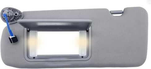 Driver & Passenger Side Sun Visor Replacement Fits for Honda CRV 2017 2018 2019 2020 2021 2022 Sunshade Number 83280TLAA12ZB 83230TLAA12ZB Color Gray (Gray(Driver & Passenger Side with Light)) in Saudi Arabia