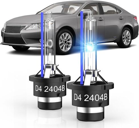 Fit for 2000-2006 BMW X5 X3 D2S HID Xenon Headlight Bulbs, 350% Brightness, Low Beam Light Bulb, 8000K White Blue, Plug-N-Play, of 2 in Saudi Arabia