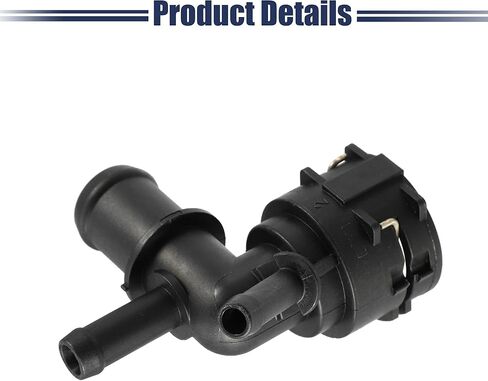 ACROPIX Engine Coolant Hose Connector Fit for Audi Q2 GAB - Pack of 1 Black in Kuwait