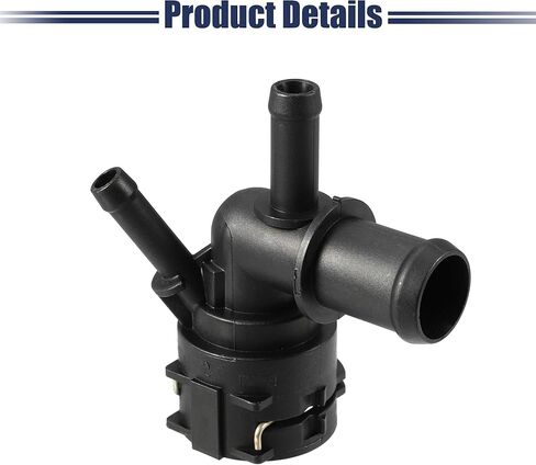 ACROPIX Engine Coolant Hose Connector Fit for Audi Q2 GAB - Pack of 1 Black in Kuwait