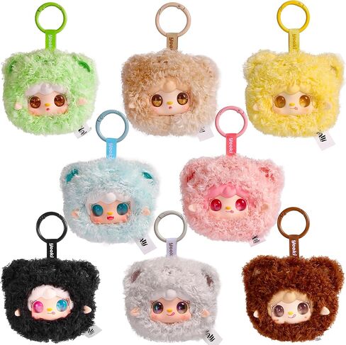 Yooki Little Bear Surprise Doll, Plush Bag Charm Keychain Blind Boxes for Girls,Mystery Collectible Figures Gift for Teens&Adults in Saudi Arabia