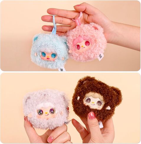 Yooki Little Bear Surprise Doll, Plush Bag Charm Keychain Blind Boxes for Girls,Mystery Collectible Figures Gift for Teens&Adults in Saudi Arabia