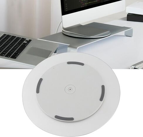 Cosiki Aluminum Alloy Monitor Stand, 360 Degree Rotation Ball Bearing Structure with Silicone Anti Skid Protection, Ideal for Computer Monitors, Tablets & Mobile Phones in Kuwait