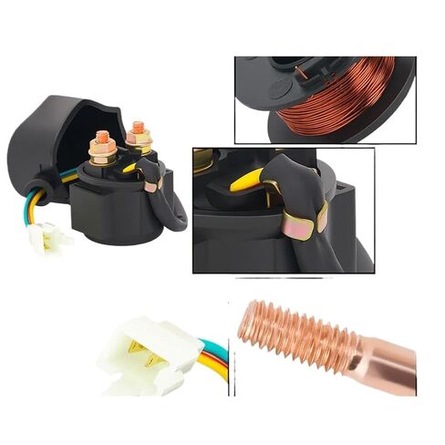 Motorcycle Electrical Starter Solenoid Relay Switch Compatible with CB500T CB500 CX500 CB550 CB750 CB750F GL1000 Goldwing 1978 CBX in Saudi Arabia