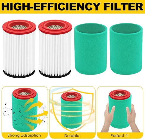 1P0-E4450-00-00 Air Filter Replacement for Yamaha Big Bear 400 2000-2012, Big Bear 250 2007-2009, Bear Tracker 250 1999-2004, Bruin 250 2005-2006 YFM400 YFM250, Replace 4XE-E4450-00-00 in Saudi Arabia