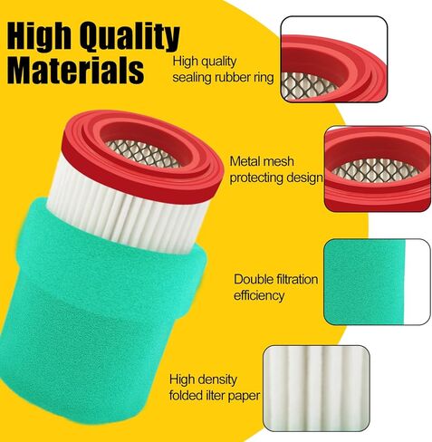 1P0-E4450-00-00 Air Filter Replacement for Yamaha Big Bear 400 2000-2012, Big Bear 250 2007-2009, Bear Tracker 250 1999-2004, Bruin 250 2005-2006 YFM400 YFM250, Replace 4XE-E4450-00-00 in Saudi Arabia