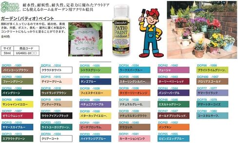 DecoArt Patio Paint, 2-Ounce, Hydrangea Blue in Saudi Arabia