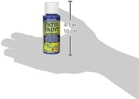 DecoArt Patio Paint, 2-Ounce, Hydrangea Blue in Saudi Arabia
