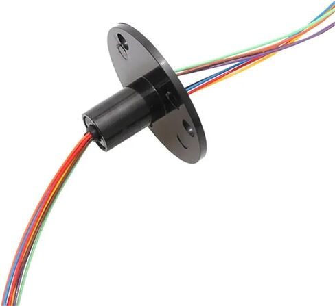 1PC Conductive Brush Slip Ring Dia.12.5mm 8 Channel 1.5A 360 Degree Rotating Electric Joint Connector Mini Sliprings in Saudi Arabia