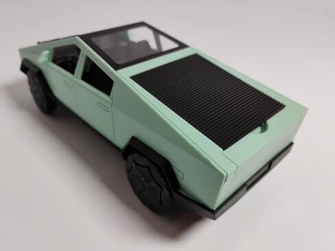 شاحنة Cyber ​​Truck Green للتحكم عن بعد، سيارة RC بمقياس 1:20، 27 ميجاهرتز، خضراء، 4 قنوات عالية السرعة لجميع التضاريس مع بطارية وأضواء 3.7 فولت قابلة لإعادة الشحن in Kuwait