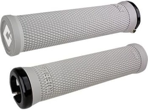 ODI Ruffian 2.1 Lock-On Grips (7/8") Gray/Black L33RFG-B - Fits WaveRunner GP SVHO, SuperJet, Sea-Doo RXP-X 325, RXT-X, Spark Trixx, Jet Ski Ultra 310 in Saudi Arabia