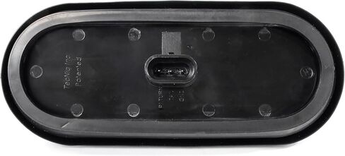 TecNiq T67-WC0A2-6 | 6" White LED Reverse Light – Clear Lens, Grommet Mount, Amp Connector, DOT Approved, IP68 Waterproof, Trailer/Truck/RV 12V Light, 2-Pack in Saudi Arabia