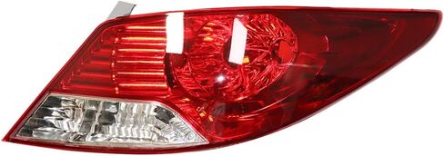 LOYALHEARTDY For 2012 2013 2014Hyundai Accent 4-Door Sedan Tail Lights Lamps Assembly, Left Driver and Right Passenger Side Brake Light Red Lens Rear Halogen LH+RH in Saudi Arabia