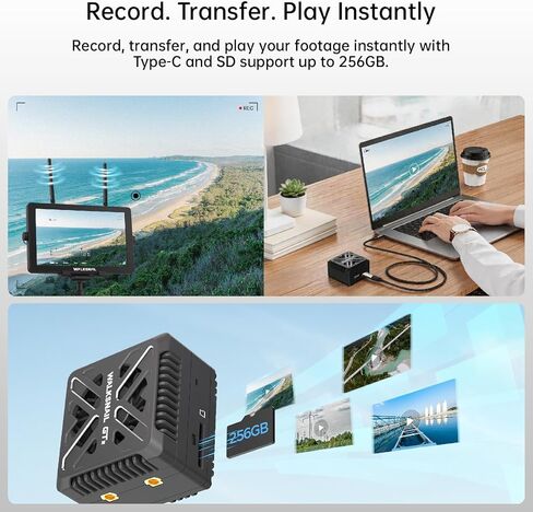 CADDXFPV Walksnail Avatar GT2 Kit – Air Unit for FPV Drone, 2W Smart Power, 20KM HD Transmission, 22ms Low Latency, Adaptive Frequency Hopping, 1080P Video, 160° FPV, Starvis II Sensor, Type-C & 256GB SD Support in Saudi Arabia