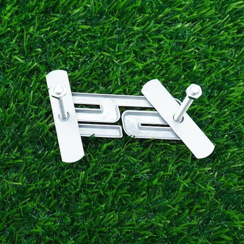 Front Grille Emblem Nameplate 3D Metal Badge Nameplate Replacement for 06-10 SS 1Pc (Chrome Red) in Kuwait
