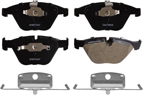 Detroit Axle - Brake Pads for BMW 335d 335i xDrive 335xi 335is, Front and Rear Ceramic Brakes Pads w/Hardware Replacement - 6pc Set in Kuwait