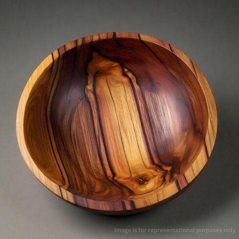 Exotic Wood Zone Granadillo Unfinished Wood Bowl Blanks | Hardwood Square Blocks for DIY Woodworking Enthusiasts Wood Pieces for Wood Crafts and Projects (6"x 6" x 3") 1 Pieces in Saudi Arabia