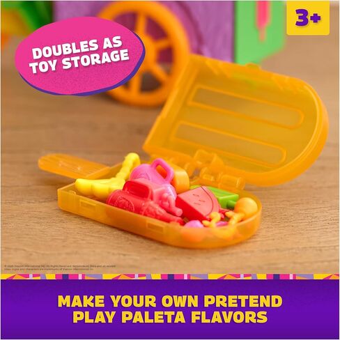 Dora, Pop 'N' Go Treat Cart with 15 Pieces, Transforming Cart & Toy Storage with 6-inch Dora Figure, Kids Toys for Girls & Boys Ages 3 and Up in Saudi Arabia