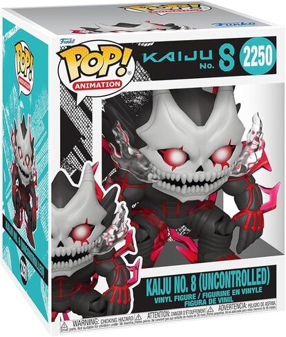 فانكو بوب! ديلوكس: Kaiju No8 - Kaiju No8 (Uncontrolled) - شخصية فينيل قابلة للتجميع - فكرة هدية - بضائع رسمية - ألعاب للأطفال والكبار - عشاق الرسوم المتحركة - شخصية نموذجية لهواة الجمع والعرض in Kuwait