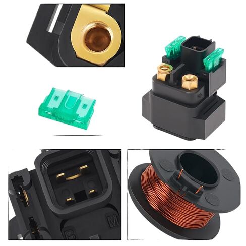 Motorcycle Starter Relay 31800-21E20-000 Compatible with 600 DL1000 SV650 AN400 LTZ250 VZ800 VL1500 125 250 700 in Kuwait