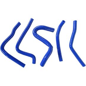 Silicone Radiator Hose For 1990-1993 Kawasaki KX250 KX 250 2-stroke 1991 1992 (Blue) in Saudi Arabia