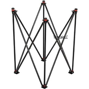 Professional Carrom Board Stand, Adjustable Metal Folding Design, Four-Fold Compact Storage, Indoor Game Accessory in Saudi Arabia
