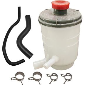 Power Steering Reservoir Tank with Suction & Return Hose & Clamps Set Fit for 2011-2015 Honda Odyssey V6 3.5L, Replace 53701TK8A01 53701-TK8-A01 in Kuwait
