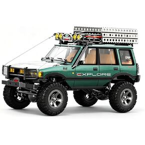 YUCT 1/18 RC Crawler 4WD Off-Road Truck, 2.4GHz All Terrain Rock Crawler, JXC LR1801 Portable Remote Control Car for Adults Outdoor Adventure (Metallic Green) in Saudi Arabia