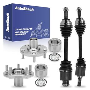 مجموعة إصلاح محمل محور العجلة الأمامية من AutoShack لمازدا، 3 2005-2013 5 2006-2010، 2012-2015، FWD L4 2.0L 2.3L 2.5L - جانب السائق والراكب - بدون ABS، 5 عروة in Kuwait