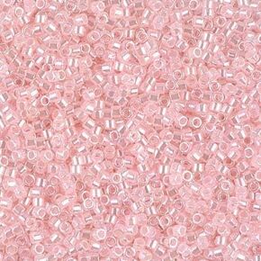 Miyuki Delica 11/0 Cylinder Seed Beads - Baby Pink Ceylon - DB0234 5 Grams in Saudi Arabia