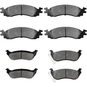 وسادات الفرامل الأمامية الخلفية D1109 D1158 متوافقة مع Ford Explorer 2006-2010، متوافقة مع Ford Explorer Sport Trac 2007-2010، متوافقة مع Mercury Mountaineer 2006-2010 in Kuwait