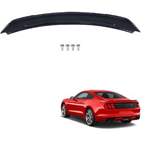Rear Trunk Spoiler Wing Glossy Black Replacement for 2015-2020 Mustang GT Style in Kuwait