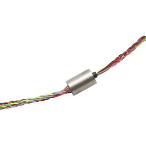 1PCS Dia.7.5mm 8CH 2A Electrical Slip Ring Visual Fishing Anchor Rotating Joint Connector Metal Shell Conductive Slipring in Saudi Arabia