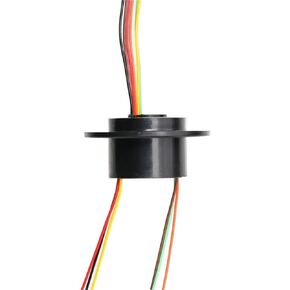 1PCS Hole 10mm Through Bore Slip Ring 6CH 2A Collector Ring Joint IP54 Protection Conductive Slipring Unlimited Rotary Connector in Saudi Arabia