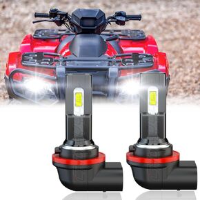 CHUSYYRAY Light Bulbs Compatible with Honda Rancher Rubicon Fourtrax Foreman TRX420 TRX500 Driving LIght 34901-HR3-A21, 12V 40W 6000K White, IP67 Waterproof for Off Road, Pack of 2 in Saudi Arabia