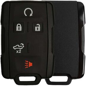 Replacement for Chevrolet GMC Key Fob 5 Buttons That Use FCC M3N-32337200 and Part Number 84209236 / 84312372 Compatible with 2019 - 2022 Silverado Sierra in Saudi Arabia