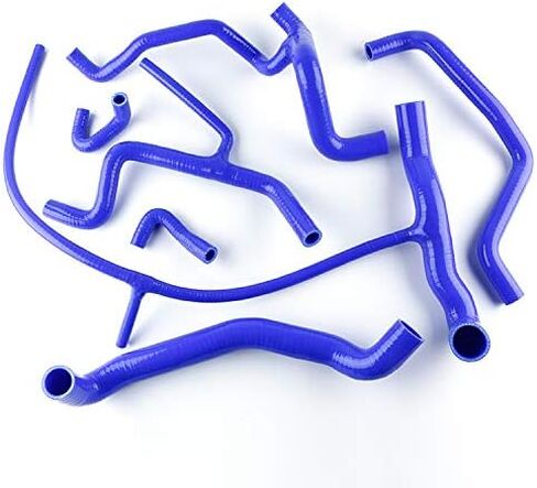 3 Layer Radiator Heater Ancillary Hose Silicone Radiator Coolant Hose Kit Compatible with VW Golf MK3 VR6 2.8 V6 1994-1998 1995 1996 (black) in Kuwait