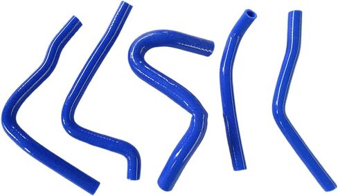 Silicone Radiator Hose For 1990-1993 Kawasaki KX250 KX 250 2-stroke 1991 1992 (Blue) in Saudi Arabia