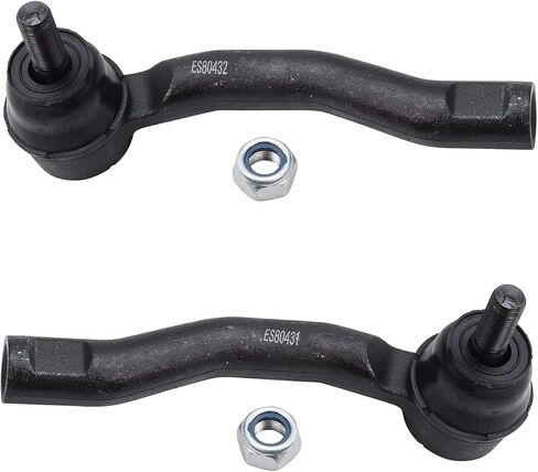 محور ديترويت - طقم الواجهة الأمامية 12 قطعة لـ 2003 2004 2005 2006 2007 2008 Toyota Corolla، 2 أذرع تحكم سفلية 2 مفاصل كروية سفلية 2 قضبان تأرجح 4 قضبان ربط خارجية داخلية 2 استبدال الأحذية in Kuwait