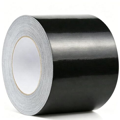 Outdoor Waterproof Repair Tape, Heavy Duty UV Proof Patch for RV, Awning, Tent, Tarp, Boat Cover and Fabric Repair, Black 4 in x 180 ft in Saudi Arabia
