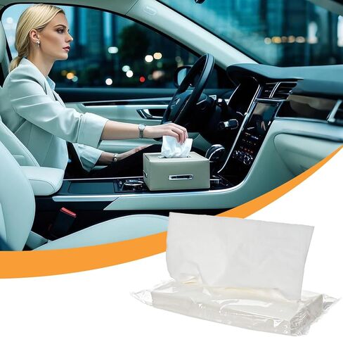 Car Visor Tissue Refills 3-Ply, 8-Pack for Car Tissue Holder Auto Sun Visor Travel in Saudi Arabia