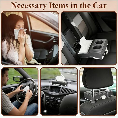 Car Visor Tissue Refills 3-Ply, 8-Pack for Car Tissue Holder Auto Sun Visor Travel in Saudi Arabia