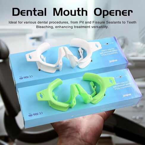 Dental Oral Dry Field System NOLA Mouth Opener Autoclavable Orthodontic Retractor Cheek for Orthodontic Teeth Whitening Green(L) in Saudi Arabia