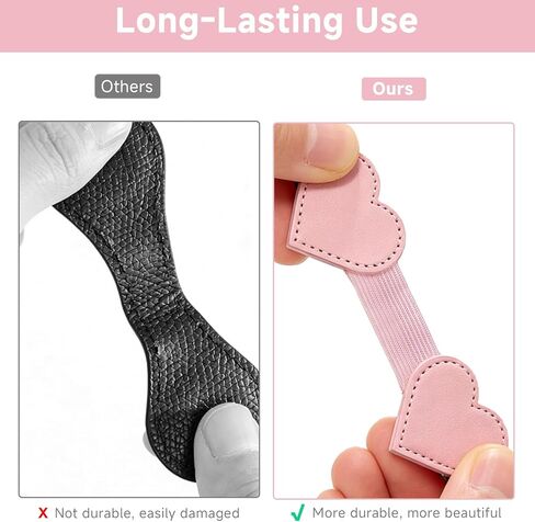 3Pcs Magnet Heart Bookmarks with Gift Box, Heart Shaped Pen Holder Cute Book Marks for Reading for Women Book Lovers Teachers Students Soft PU Leather Page Clip,Graduation Gift in Saudi Arabia