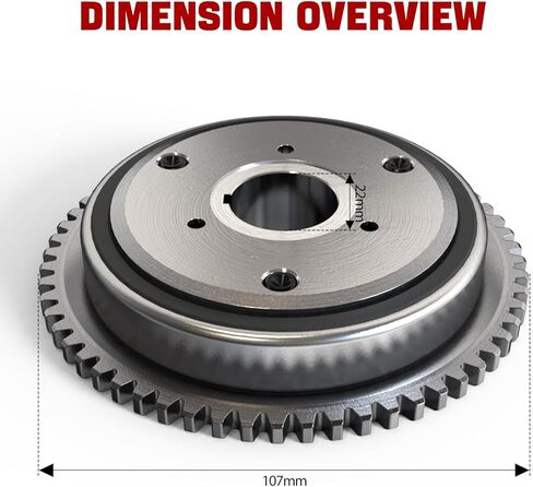 1PZ SCH-N5T كاتب مجموعة القابض دولاب الموازنة مجتذب وأداة الجوز ل GY6 سكوتر 125cc 150cc 152QMI 157QMJ نماذج المحرك in Kuwait