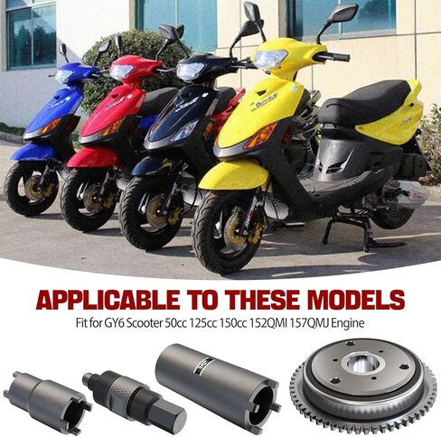 1PZ SCH-N5T كاتب مجموعة القابض دولاب الموازنة مجتذب وأداة الجوز ل GY6 سكوتر 125cc 150cc 152QMI 157QMJ نماذج المحرك in Kuwait